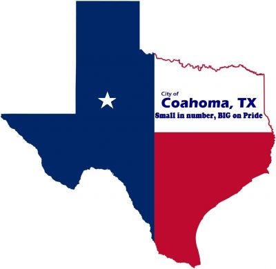 City of Coahoma, TX - A Place to Call Home...